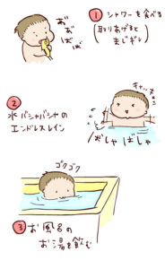 【生後8ヶ月】お風呂で困ること