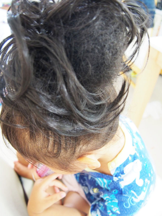 ビビディバビディブティック髪型セットのやり方解説します 育児ブログぷっぷくほっぺ