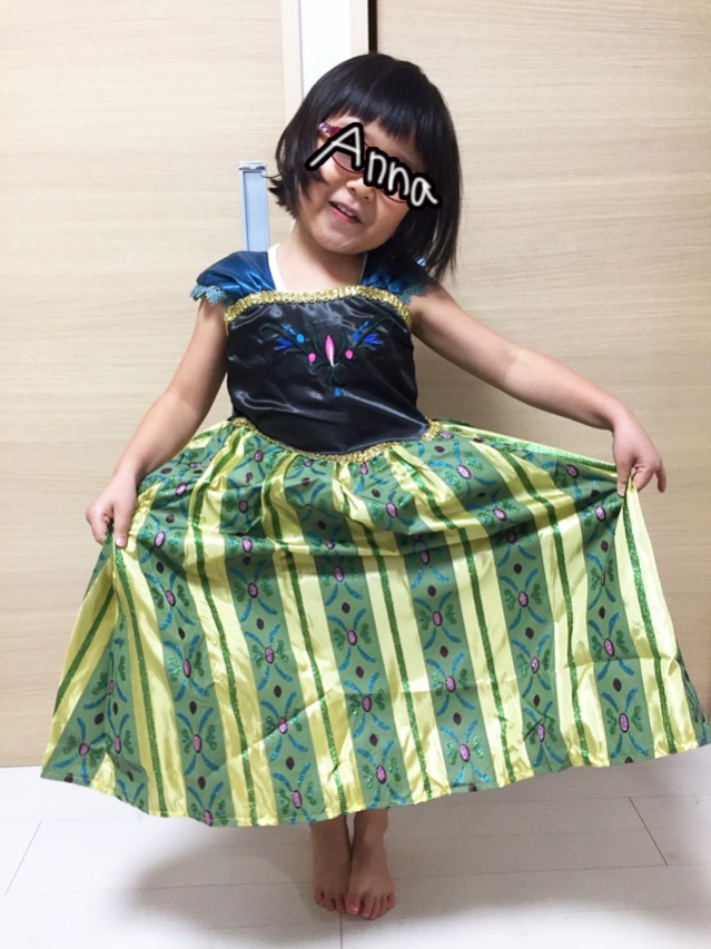 アナ衣装